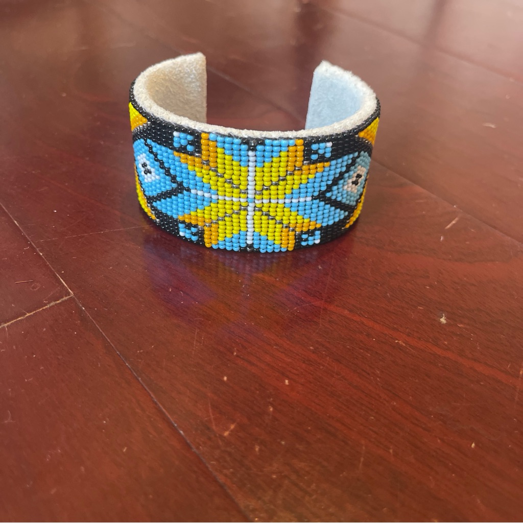 Native America Indian Navajo Adult Bracelets Cuffs Beaded Southwestern Jewelry